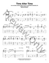 Time after Time Guitar and Fretted sheet music cover